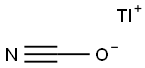 Cyanic acid thallium(I) salt 结构式