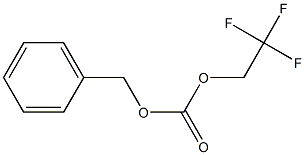 Carbonic acid benzyl 2,2,2-trifluoroethyl ester 结构式