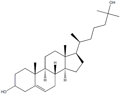 (20S)-25-Hydroxycholesterol 结构式