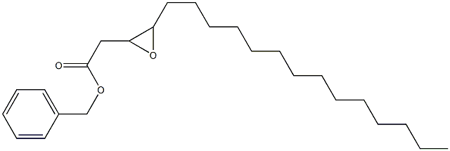 3,4-Epoxystearic acid benzyl ester 结构式