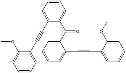 2-Methoxyphenylethynylphenyl ketone 结构式