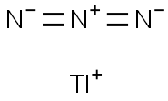 Thallium(I) azide 结构式