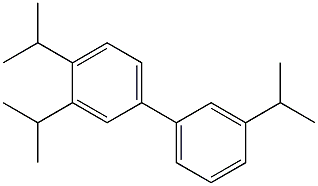3,3',4'-Triisopropyl-1,1'-biphenyl 结构式
