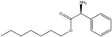 2-Phenylglycine heptyl ester 结构式