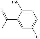 2'-Amino-5'-chloroacetophenone 结构式