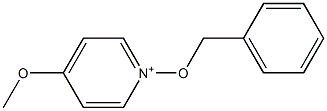 4-Methoxy-1-(benzyloxy)pyridinium 结构式