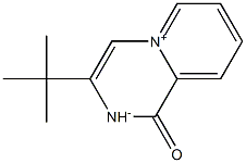 [3-tert-Butyl-1,2-dihydro-1-oxopyrido[1,2-a]pyrazin-5-ium]-2-ide 结构式