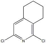 1,3-Dichloro-5,6,7,8-tetrahydroisoquinoline 结构式