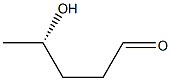 [S,(-)]-4-Hydroxyvaleraldehyde 结构式
