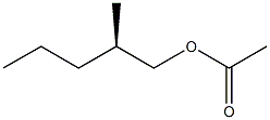 [R,(+)]-2-Methyl-1-pentanol acetate 结构式