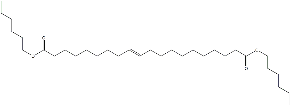 9-Icosenedioic acid dihexyl ester 结构式