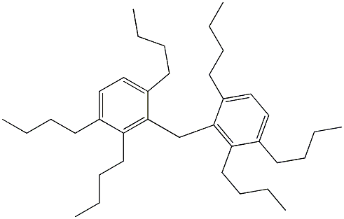 3,3'-Methylenebis(1,2,4-tributylbenzene) 结构式