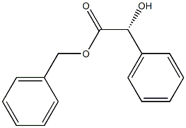 (2R)-2-Hydroxy-2-phenylacetic acid benzyl ester 结构式