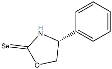 (4R)-4-Phenyloxazolidine-2-selenone 结构式