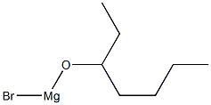 1-Ethylpentyloxymagnesium bromide 结构式