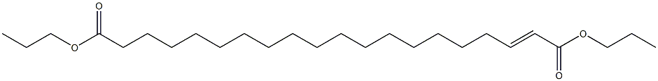 18-Icosenedioic acid dipropyl ester 结构式