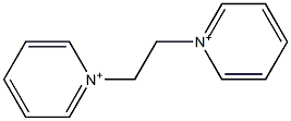 1,1'-Ethylenedipyridinium 结构式