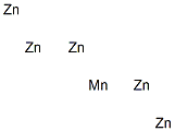 Manganese pentazinc 结构式