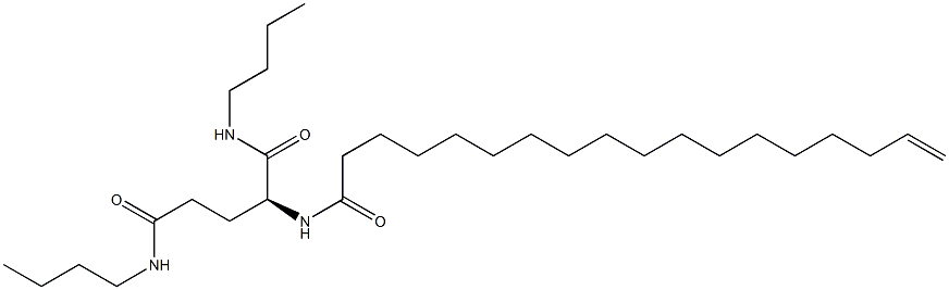 N2-(17-Octadecenoyl)-N1,N5-dibutylglutaminamide 结构式