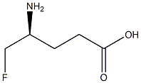 (S)-4-Amino-5-fluoropentanoic acid 结构式