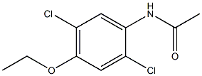 2'-Chloro-4'-ethoxy-5'-chloroacetanilide 结构式