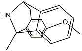 2-Methoxy-5-methyl-10,11-dihydro-5H-dibenzo[a,d]cyclohepten-5,10-imine 结构式