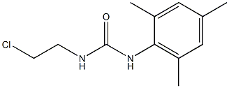 1-(2-Chloroethyl)-3-mesitylurea 结构式