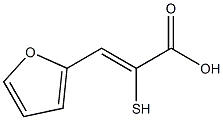 2-Mercapto-3-(2-furyl)propenoic acid 结构式