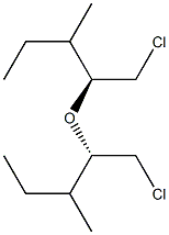 (+)-Chloromethyl[(S)-2-methylbutyl] ether 结构式