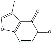 3-Methylbenzofuran-4,5-dione 结构式