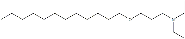 N,N-Diethyl-3-(dodecyloxy)propylamine 结构式