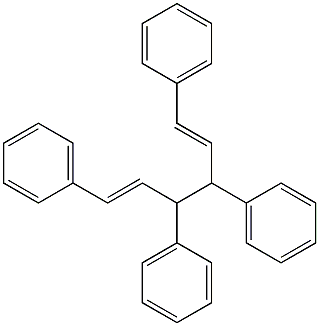 (1E,5E)-1,3,4,6-Tetraphenyl-1,5-hexadiene 结构式