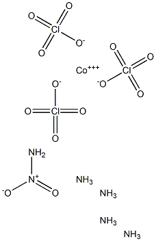 Nitropentamminecobalt(III) perchlorate 结构式