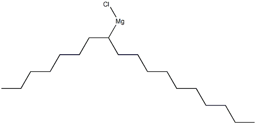 (1-Heptylundecyl)magnesium chloride 结构式