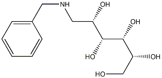 1-(Benzylamino)-1-deoxy-D-glucitol 结构式