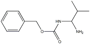 N-(1-Amino-2-methylpropyl)carbamic acid benzyl ester 结构式