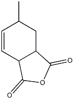 1,2,5,6-Tetrahydro-5-methylphthalic anhydride 结构式