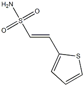2-(2-Thienyl)ethenesulfonamide 结构式