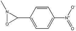 2-Methyl-3-(p-nitrophenyl)oxaziridine 结构式