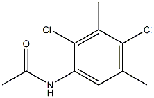 2'-Chloro-3'-methyl-4'-chloro-5'-methylacetanilide 结构式