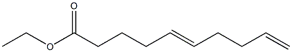 5,9-Decadienoic acid ethyl ester 结构式