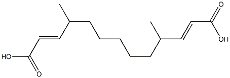 Diacrylic acid 1,7-dimethyl-1,7-heptanediyl ester 结构式