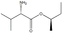 (R)-2-Amino-3-methylbutanoic acid (S)-1-methylpropyl ester 结构式