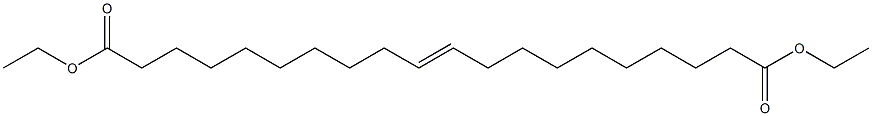 10-Icosenedioic acid diethyl ester 结构式