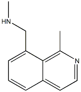 1-Methyl-8-[(methylamino)methyl]isoquinoline 结构式