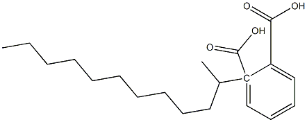 (+)-Phthalic acid hydrogen 1-[(S)-1-methylundecyl] ester 结构式