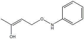 4-[(Phenylamino)oxy]-2-buten-2-ol 结构式