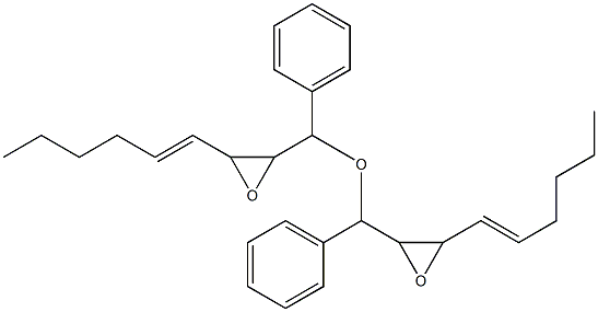 3-(1-Hexenyl)phenylglycidyl ether 结构式