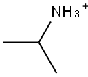 Isopropylaminium 结构式