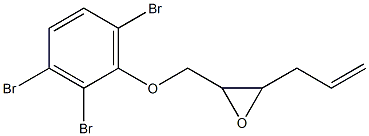 2,3,6-Tribromophenyl 3-allylglycidyl ether 结构式